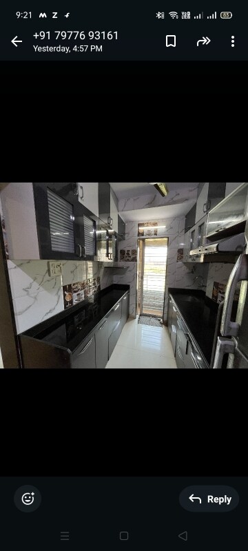 Kitchen in 2 BHK Apartment at Micro Srishti, Bhandup West – for Sale