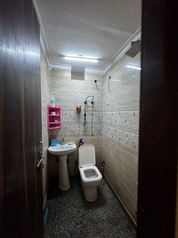 Bathroom in 1 BHK Builder Floor at Tanishq Resident Welfare Association, Mehrauli – for Rent