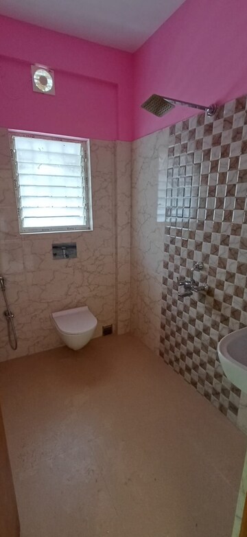 Bathroom in 3 BHK Apartment at New Town Tower, New Town Action Area 1 – for Rent