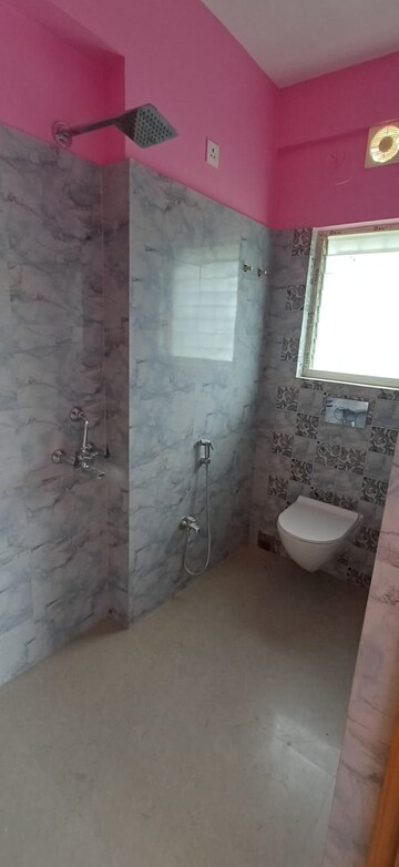 Bathroom in 3 BHK Apartment at New Town Tower, New Town Action Area 1 – for Rent