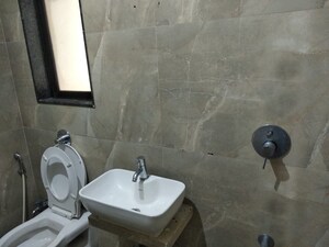 Bathroom in 2 BHK Apartment at Rustomjee Meridian, Kandivali West – for Rent