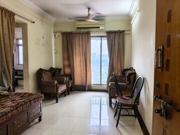Living Room in 1 BHK Apartment at Safal Residency, Nerul – for Rent