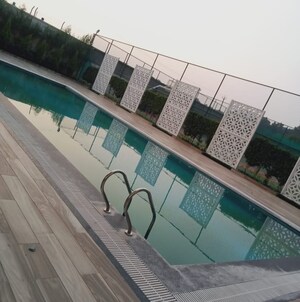 Balcony in 3 BHK Apartment at Highland Park Chandigarh, Bhabat – for Rent