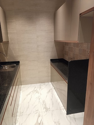 Kitchen in 3 BHK Apartment at LnT Crescent Bay T5, Parel – for Rent