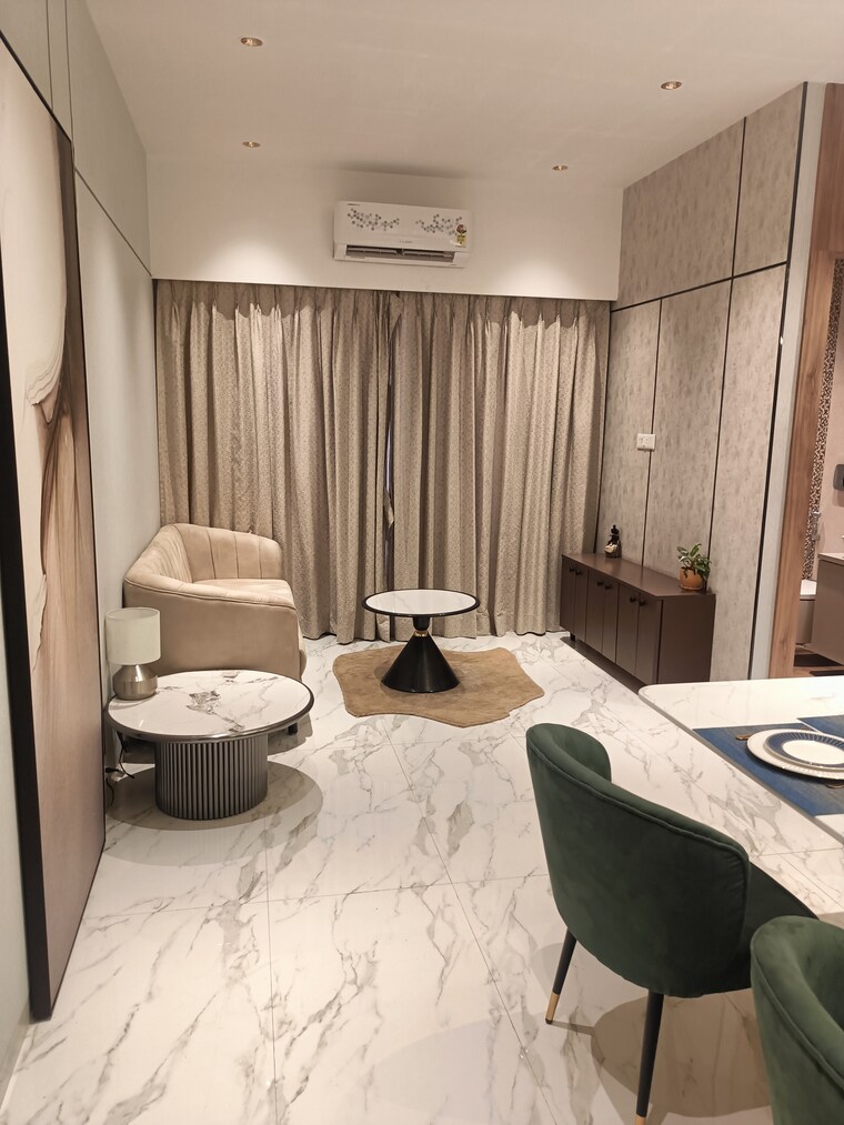 Living Room, lnt-crescent-bay-t5 3 Bedroom 1450 Sq.Ft. Apartment In Parel Mumbai 9387537