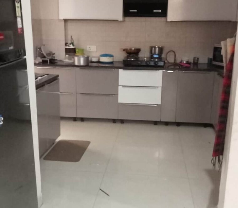 Kitchen, la-prisma 3 Bedroom 1500 Sq.Ft. Apartment In Dhakoli Zirakpur 9387530