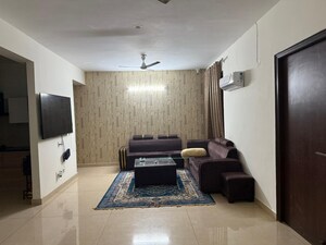 Living Room in 2 BHK Apartment at Maya Green Lotus Saksham, International Airport Road – for Rent
