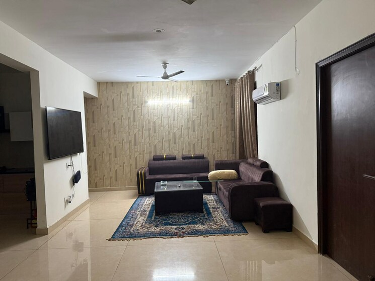 Living Room, maya-green-lotus-saksham 2 Bedroom 1350 Sq.Ft. Apartment In International Airport Road Zirakpur 9387588