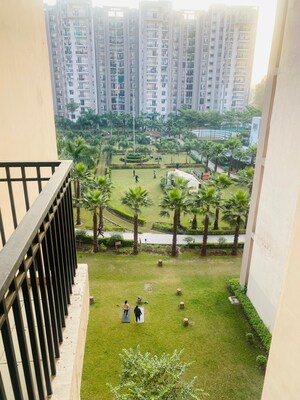 Balcony in 3 BHK Apartment at Motiaz Royal Citi, Ambala Highway – for Rent