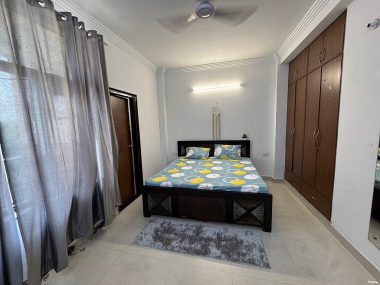 Bedroom, sector 46 1 Bedroom 741 Sq.Ft. Builder Floor In Sector 46 Gurgaon 9387615