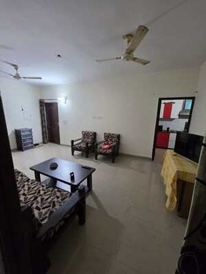 Living Room in 2 BHK Apartment at Maya Garden City, Lohgarh – for Rent