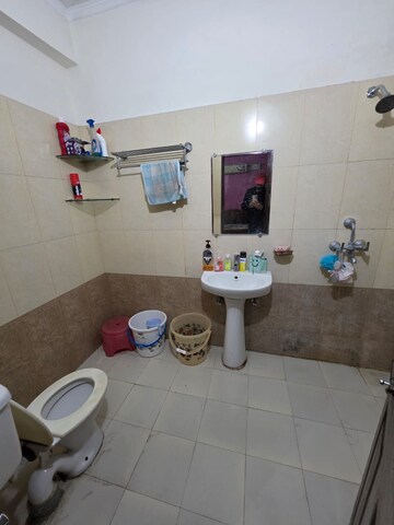Bathroom in 2 BHK Apartment at Maya Garden City, Lohgarh – for Rent