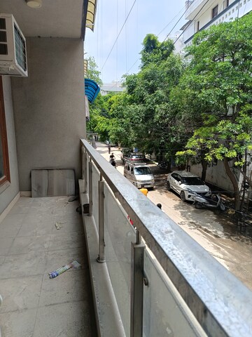 Balcony in 3 BHK Builder Floor at Saket – for Rent
