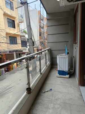 Balcony in 3 BHK Builder Floor at Saket – for Rent