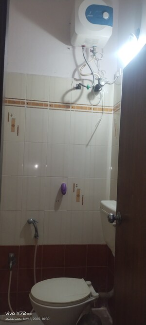 Bathroom in 2 BHK Apartment at Pavani Laxmi Nivas, Madhapur – for Rent
