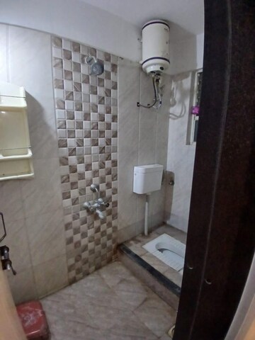 Bathroom in 2 BHK Apartment at SG Lanke Vishwajeet Residency, Kharadi – for Rent