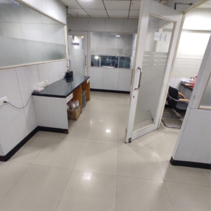 Bathroom in  Office Space at Vibhuti Khand – for Rent