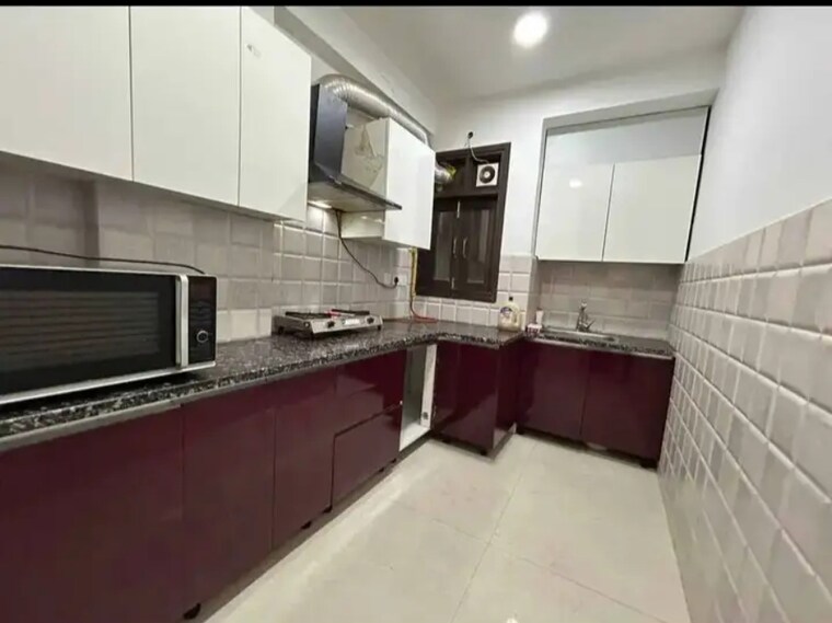 Kitchen, chattarpur 3 Bedroom 900 Sq.Ft. Builder Floor In Chattarpur Delhi 9387774