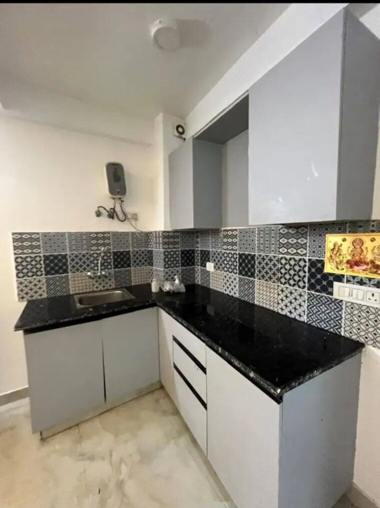 Kitchen, chattarpur 1 Bedroom 400 Sq.Ft. Builder Floor In Chattarpur Delhi 9387814