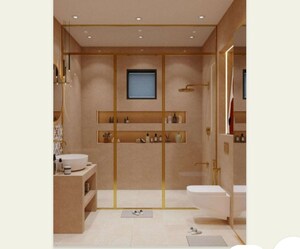 Bathroom in Studio Villa at Bavla Nalsarovar Road – for Sale