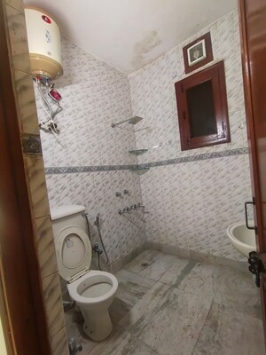 Bathroom in 2 BHK Builder Floor at Malviya Nagar – for Rent