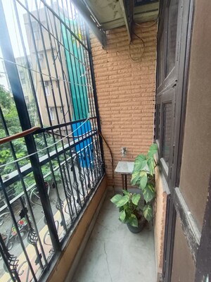 Balcony in 2 BHK Builder Floor at Malviya Nagar – for Rent
