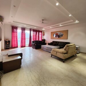 Living Room in 4 BHK Builder Floor at Kohli One Malibu Town, Malibu Town – for Rent