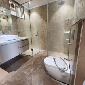 Bathroom in 4 BHK Builder Floor at Kohli One Malibu Town, Malibu Town – for Rent