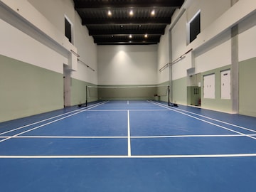 Building Lobby in 3 BHK Apartment at Bhartiya Nikoo Homes Phase 2, Thanisandra Main Road – for Rent