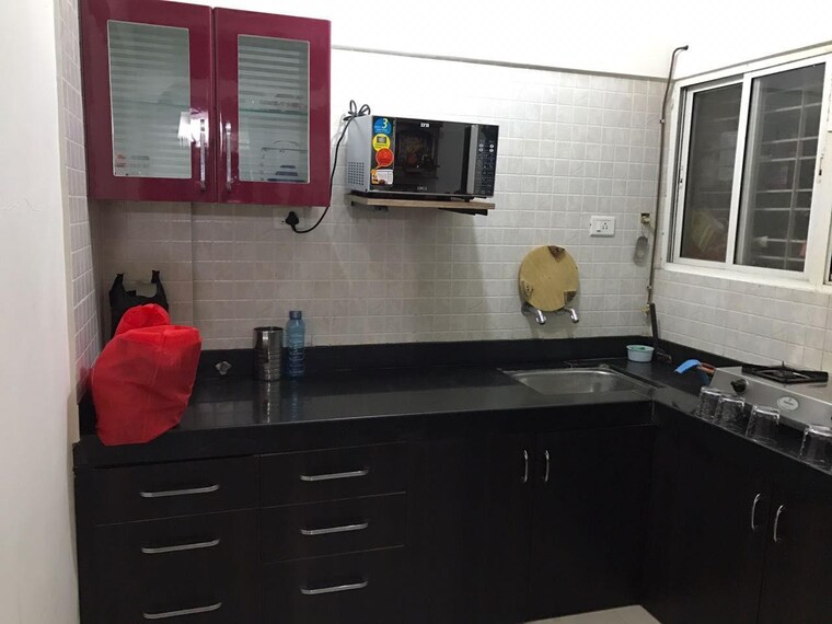 Kitchen, sancheti-belcastel 2 Bedroom 972 Sq.Ft. Apartment In Mundhwa Pune 9387836