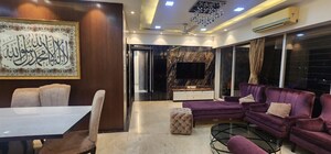 Living Room in 4 BHK Apartment at Nathani Heights, Dalal Estate – for Sale