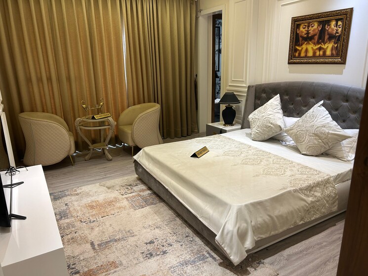 Bedroom, ubber-palm-heights 2 Bedroom 805 Sq.Ft. Apartment In Central Derabassi Chandigarh 9387894