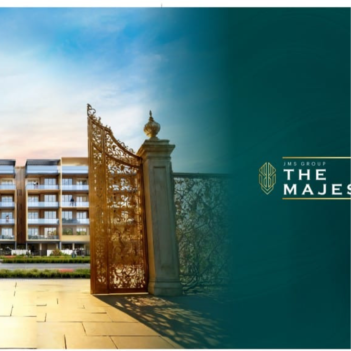 3 BHK + Study Room Apartment For Sale in JMS The Majestic