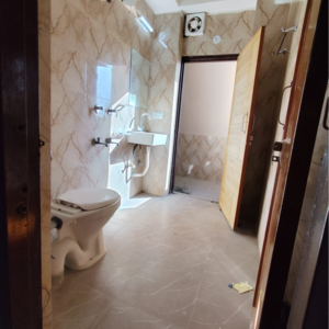 Bathroom in 2 BHK Apartment at Vasant Kunj – for Rent