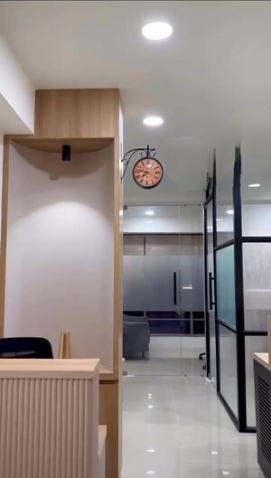 Furnished Amenities in  Office Space at Swati Trinity, Shela – for Rent