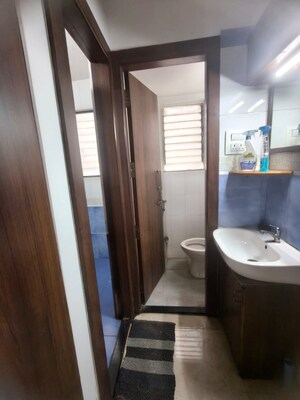 Bathroom in 2 BHK Apartment at Shivtirth Nagar – for Rent