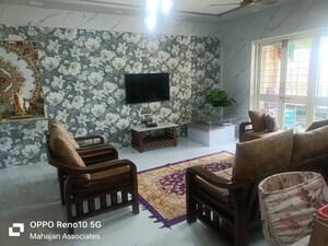 Living Room in 3 BHK Apartment at Ambegaon Budruk – for Sale