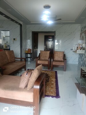 Living Room in 3 BHK Apartment at Ambegaon Budruk – for Sale