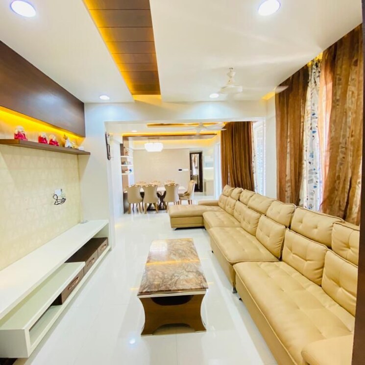 Bedroom, parin-empire 4 Bedroom 1600 Sq.Ft. Apartment In Nere Pune 9388057