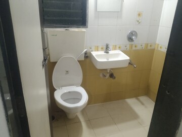 Bathroom in 2 BHK Apartment at Vaibhav CHS Goregaon, Goregaon West – for Rent