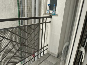 Balcony in 3 BHK Builder Floor at Central Park Flower Valley Aqua Front Towers, Sohna Sector 33 – for Rent