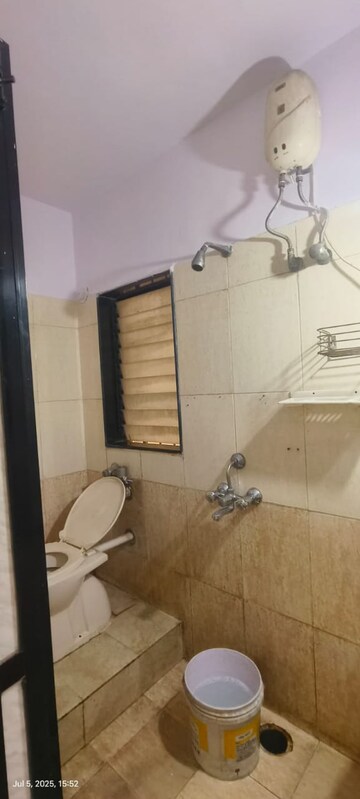 Bathroom in 2 BHK Apartment at Shiv Om CHS, Chandivali – for Rent