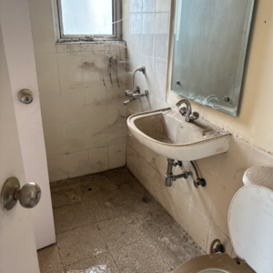 Bathroom in 2 BHK Builder Floor at SARE Ebony Greens, Girdharpur rd – for Sale