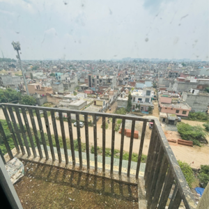 Balcony in 2 BHK Builder Floor at SARE Ebony Greens, Girdharpur rd – for Sale