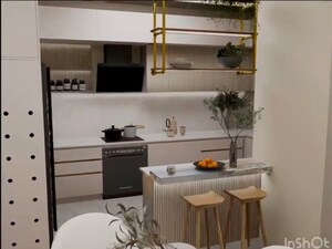 Kitchen in 4 BHK Villa at Upsidc Site C – for Sale