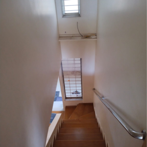 Staircase in 3.5 BHK Villa at Damoder Society, Indira Nagar – for Sale