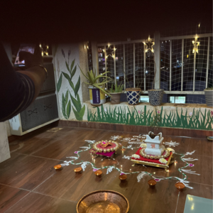 Parking in 3.5 BHK Villa at Damoder Society, Indira Nagar – for Sale