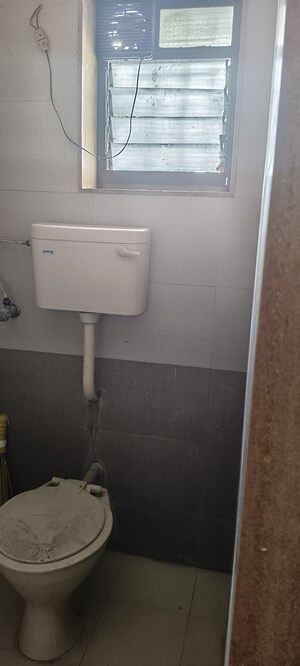 Bathroom in 1 RK Apartment at Panchamrut CHS, Lower Parel – for Rent