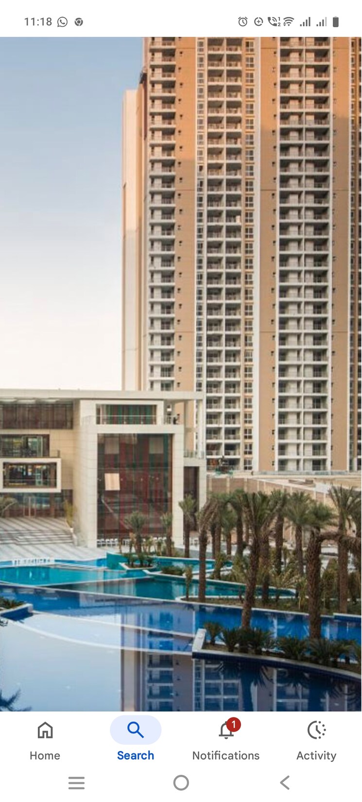 Exterior View, aba-cleo-county 3 Bedroom 1827 Sq.Ft. Apartment In Sector 121 Noida 9388245