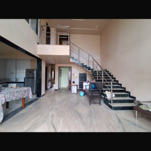 Staircase in 3 BHK Penthouse at Sneha Samarth Villas, Sinhagad Road – for Sale
